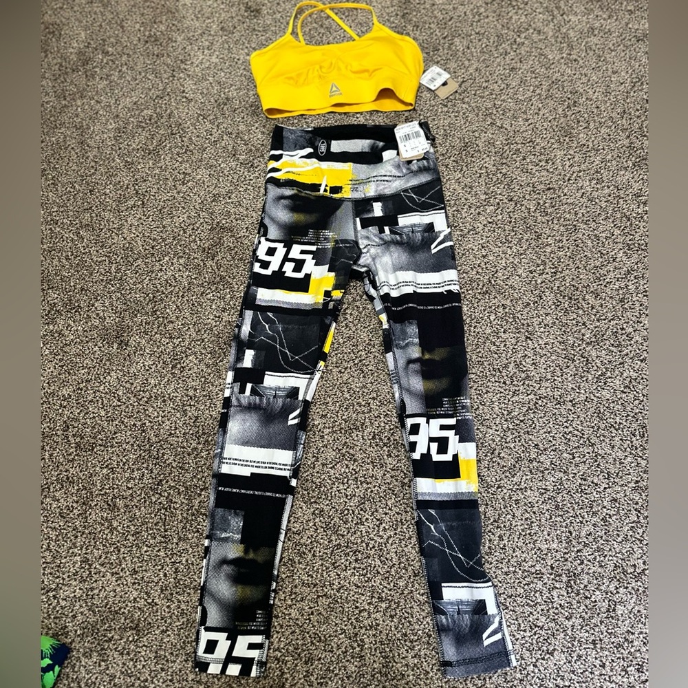 Brand New  Reeboks leg set